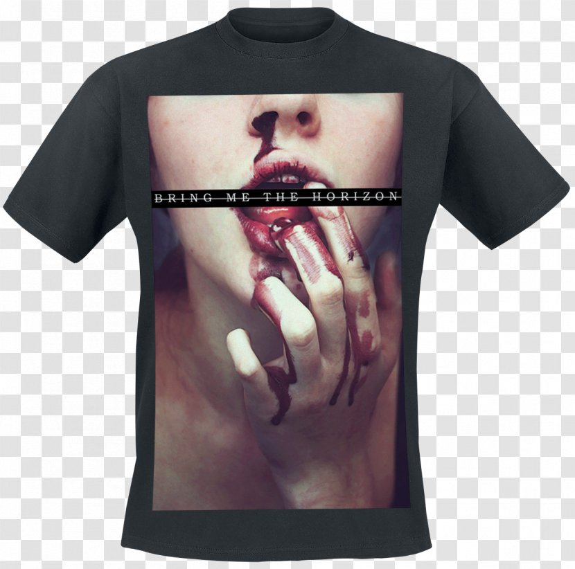 T-shirt Bring Me The Horizon Poster Asking Alexandria - Sleeping With Sirens Transparent PNG