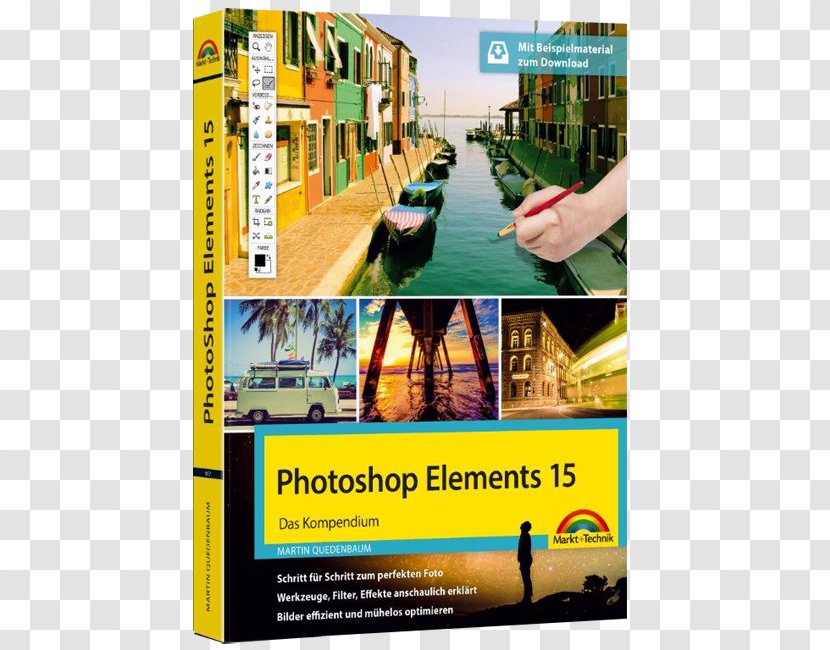 Adobe Photoshop Elements Book Computer Software Premiere - Catalog Cover Transparent PNG