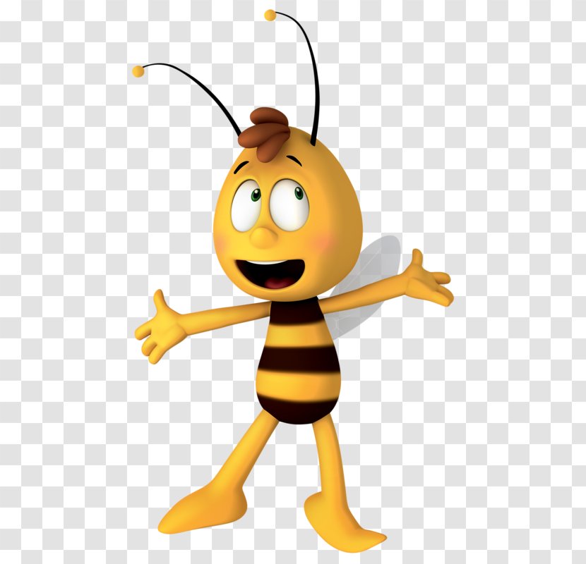 Maya The Bee Insect Bumblebee Clip Art - Invertebrate - Happy Little Ant Transparent PNG