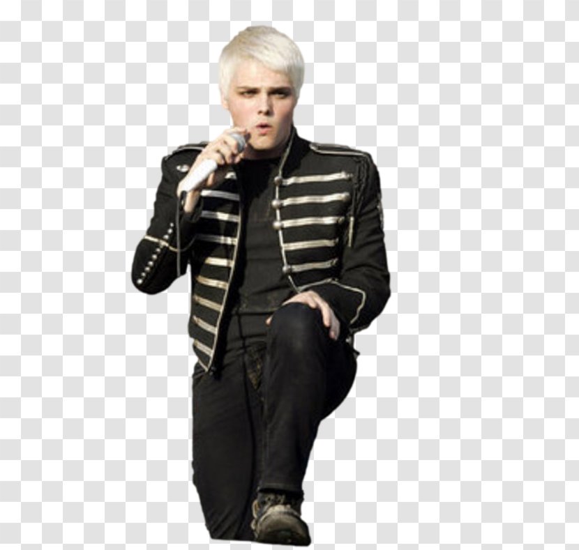Gerard Way Welcome To The Black Parade My Chemical Romance Jacket - Outerwear Transparent PNG