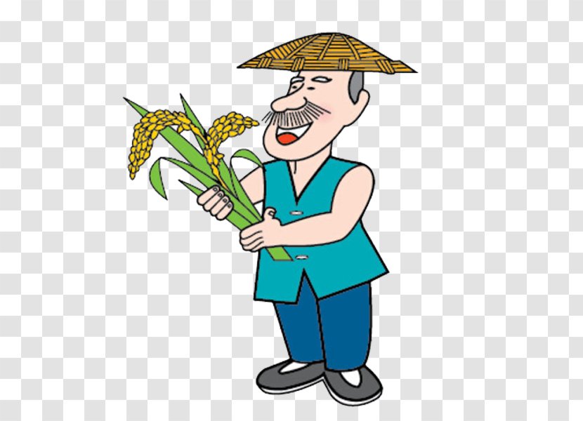 Farmer Cartoon Agriculture - Male - Happy Transparent PNG
