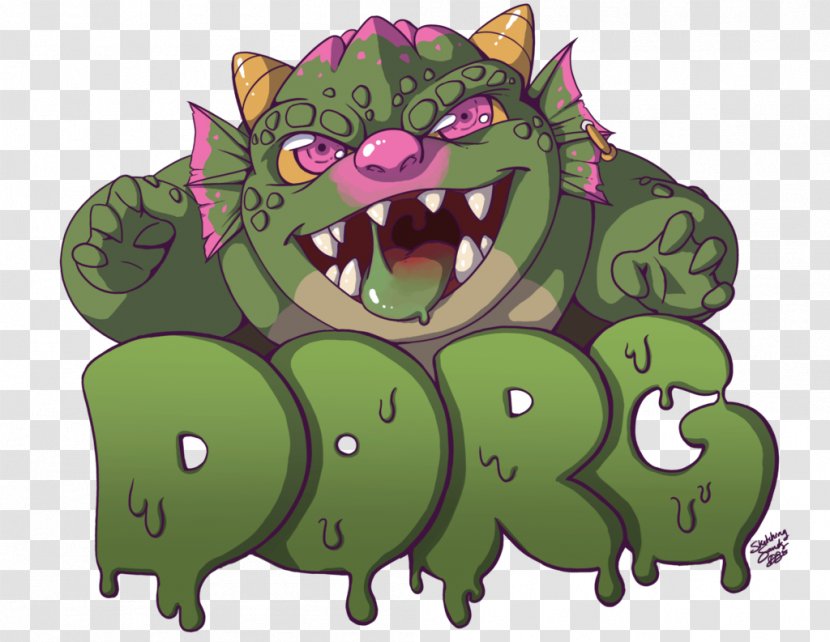 Carnivora Animated Cartoon Green - Carnivoran - Slobber Transparent PNG