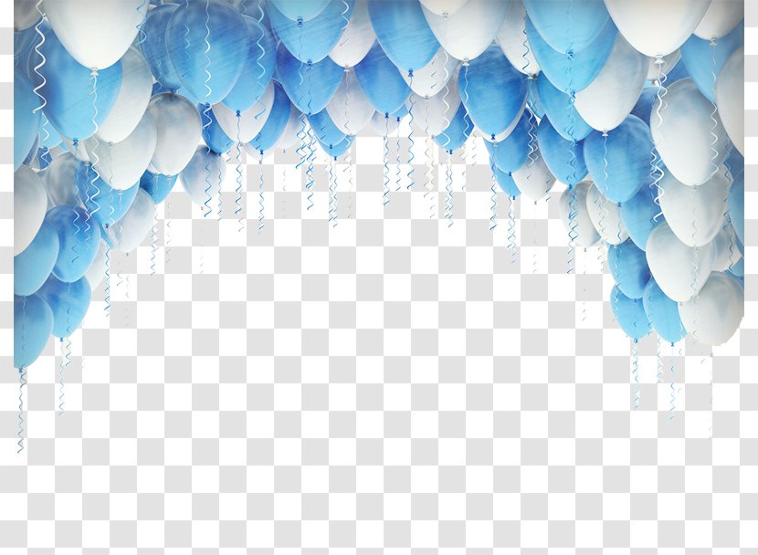 Hot Air Balloon Stock Photography Blue Stock.xchng - Party - Creative Decoration Transparent PNG