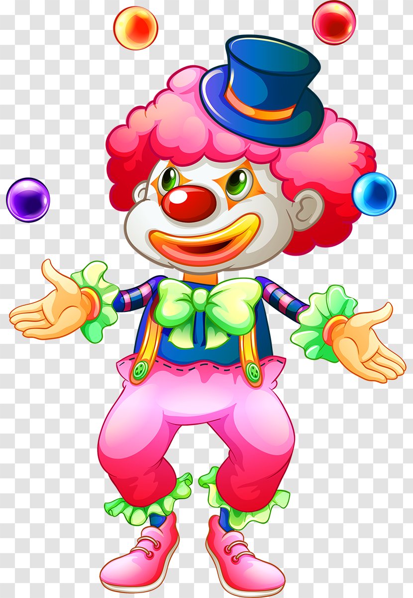 Clown Photography Drawing Circus - Frame - Juggling Transparent PNG