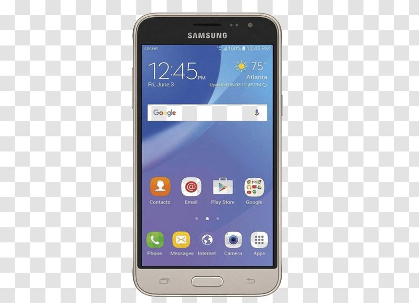 Samsung Galaxy J3 Cricket Wireless 4G Telephone - Mobile Phone - Repair Transparent PNG