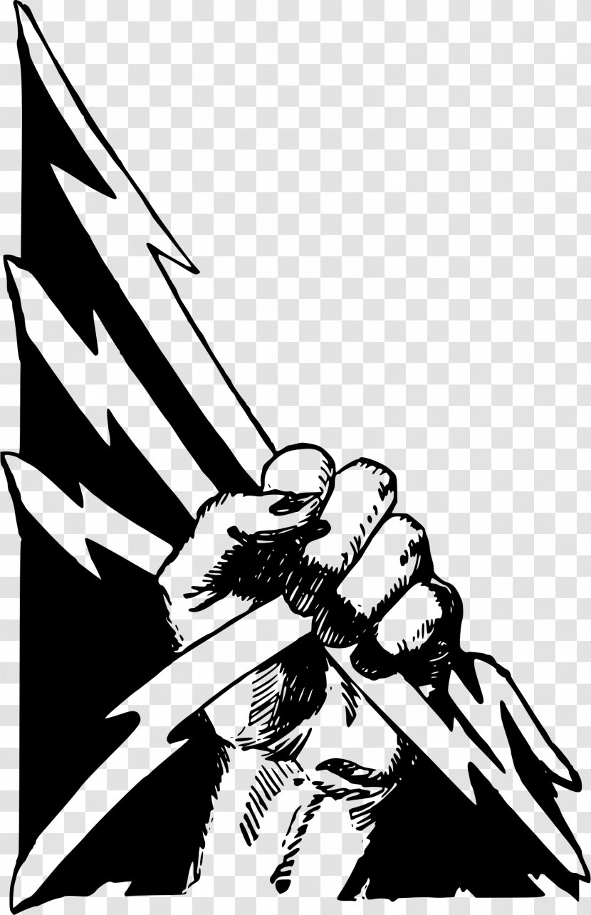 Raised Fist Clip Art - Black - That Power Transparent PNG
