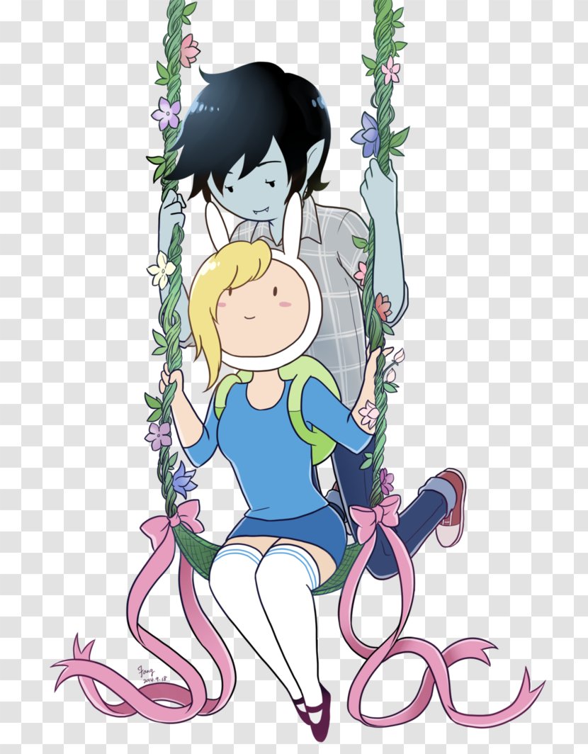 Fionna And Cake Marceline The Vampire Queen Drawing Finn Human Jake Dog - Frame Transparent PNG