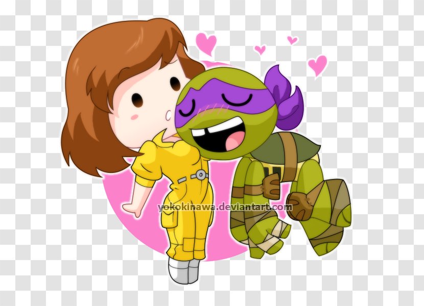 Teenage Mutant Ninja Turtles Art Donatello Raphael Leonardo - Silhouette - April O'Neil Transparent PNG