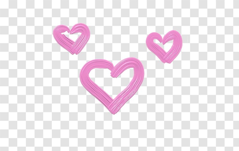 Image Heart Photograph Video - Magenta - Eyelashes Transparent PNG