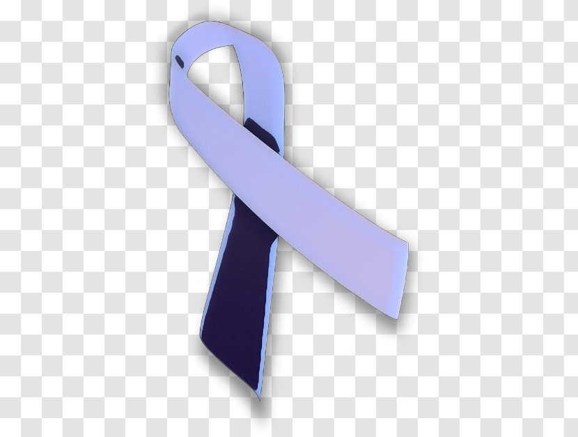 Violet Purple Ribbon Logo Electric Blue - Symbol Transparent PNG