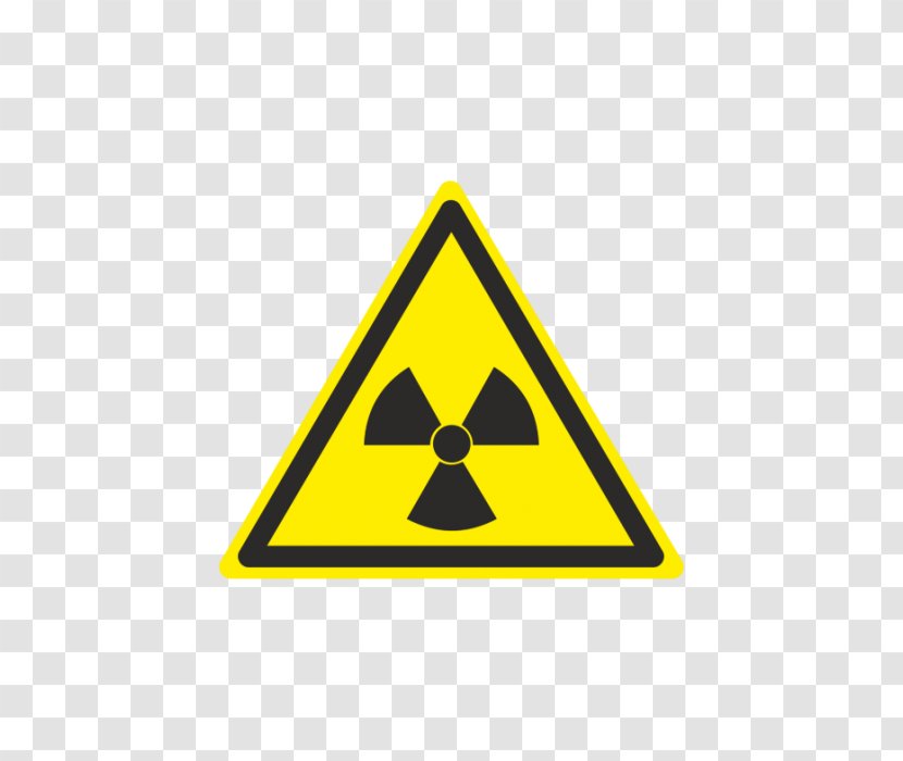 Ionizing Radiation Radioactive Decay Hazard Symbol - Dangerous Chemicals Mouthwash Transparent PNG