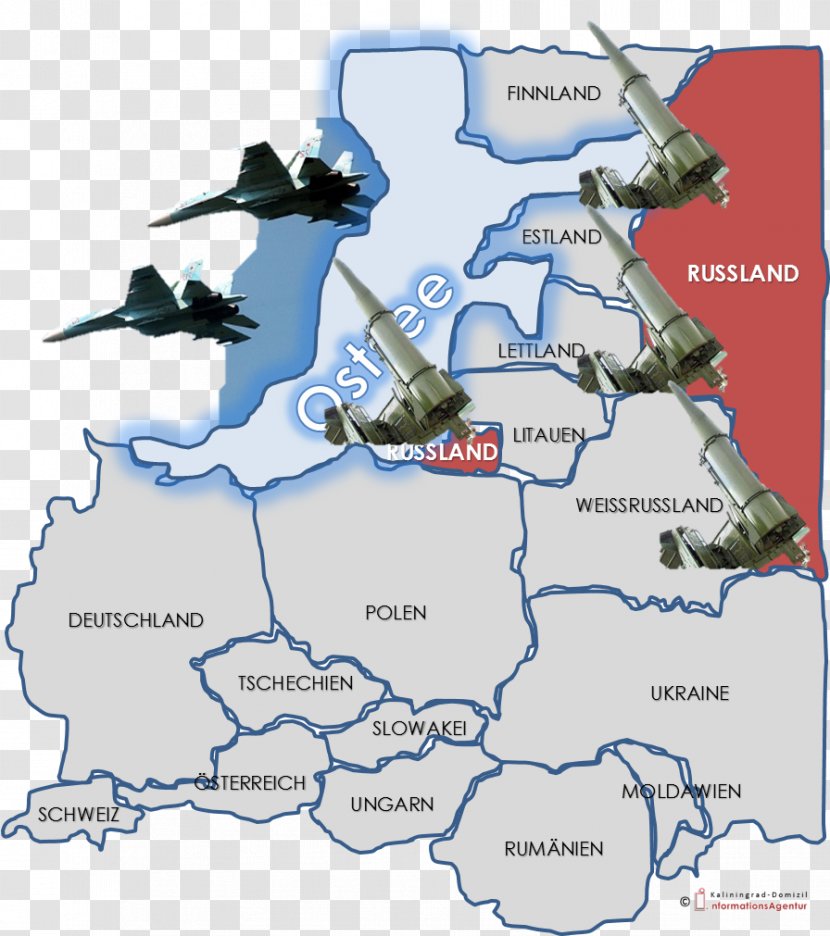 Military Districts Of Russia Калининград Domizil, агентство недвижимости 9K720 Iskander Kaliningrad - Cartoon Transparent PNG
