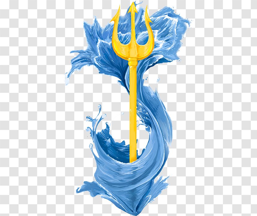 Trident Of Poseidon Zeus Greek Mythology - Artemis Transparent PNG