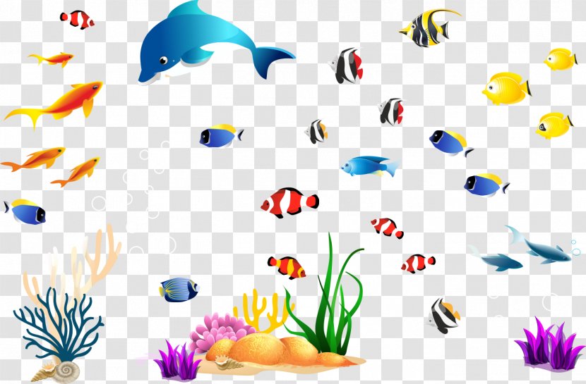 Clip Art Illustration Cartoon Line Pattern - Fish Transparent PNG