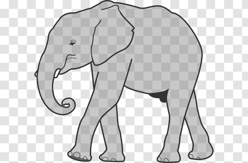 Asian Elephant Clip Art - Artwork Transparent PNG