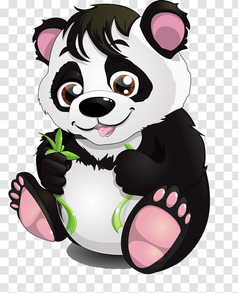 Animals For Toddlers And Kids Giant Panda Child - Cartoon Transparent PNG