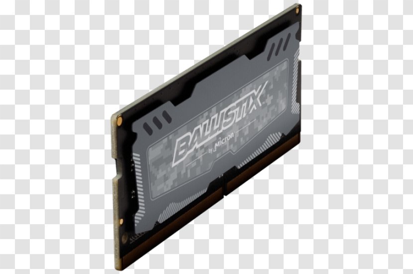 Ballistix Sport LT - Lt Sodimm 260pin - SO-DIMM 260-pin 16GB Kit DDR4 8GBx2 2400 SODIMM Grey SDRAM8gb Transparent PNG