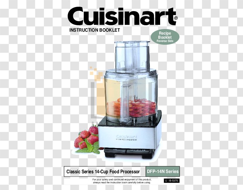 Cuisinart Custom 14 Brushed Metal Food Processor Stainless Steel - Small Appliance Transparent PNG