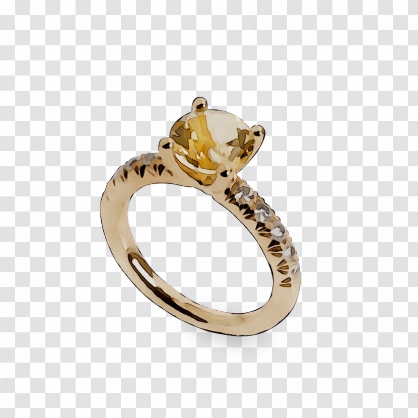 Ring Silver Yellow Body Jewellery - Jewelry - Human Transparent PNG
