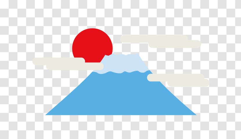 Mount Fuji Clip Art Train New Year Personal - Diagram - Logo Transparent PNG