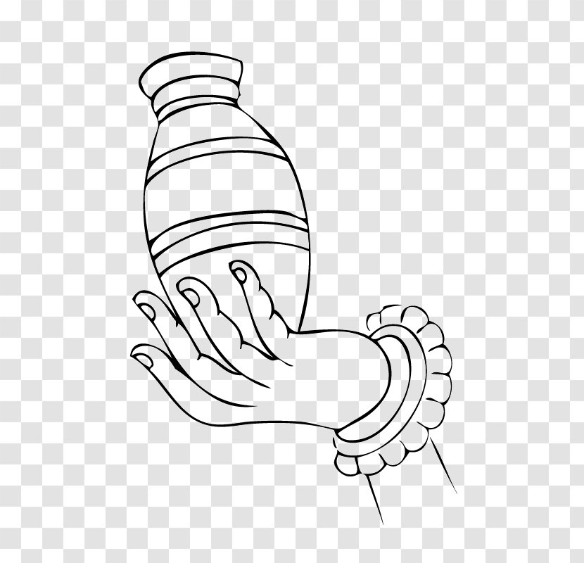 Chinese Painting Buddhism Buddhahood Gongbi - Heart - Hand Bottle Transparent PNG