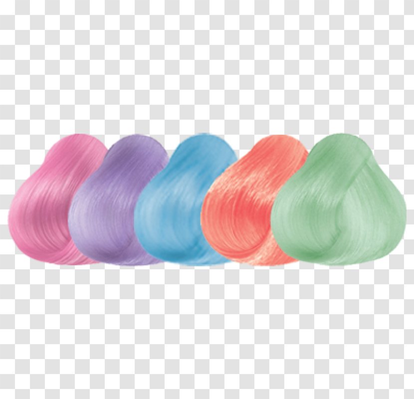 Pastel Color Chart Human Hair Transparent PNG