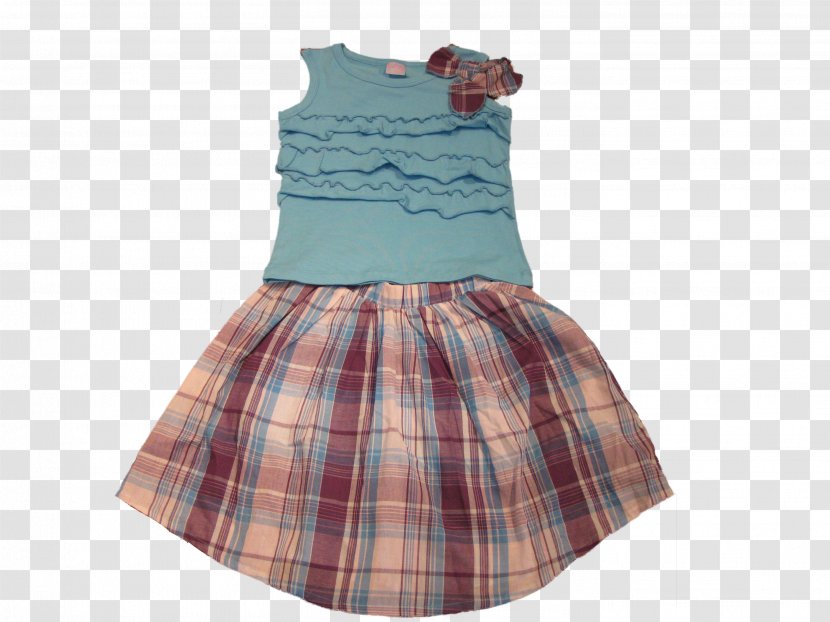 Tartan Dress Skirt Clothing Full Plaid - Flower Transparent PNG