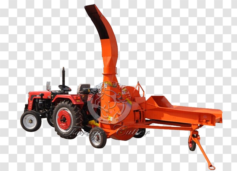 Tractor Machine Silage Chaff Cutter Straw Transparent PNG