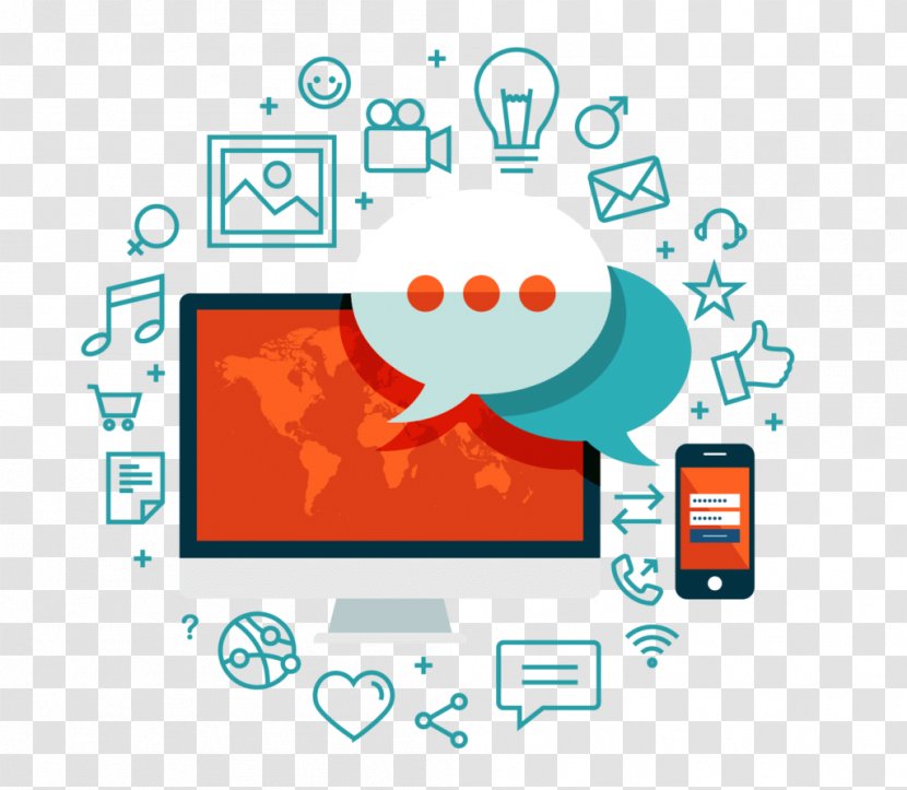Social Media Marketing Digital Strategy Transparent PNG