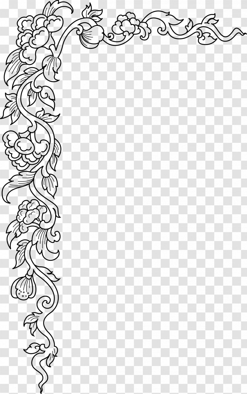 Paper Embossing Embroidery Drawing Pattern - Art Nouveau - Continental Circular Border Ornamentation Transparent PNG