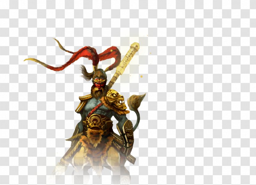 Sun Wukong Dota 2 Heroes Of Newerth Warriors Orochi Musou Z - Mythical Creature - League Legends Transparent PNG