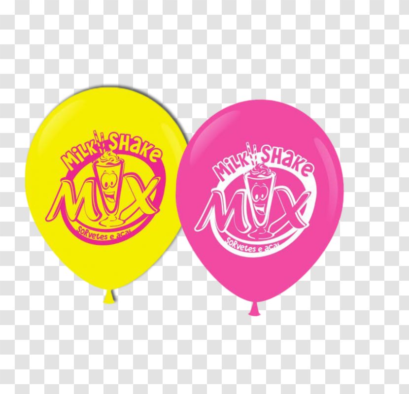Logo Milkshake Balloon Font - Kit] Transparent PNG