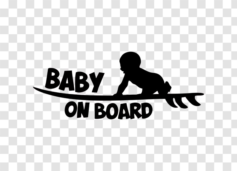 Decal Bumper Sticker Baby On Board Car Transparent PNG