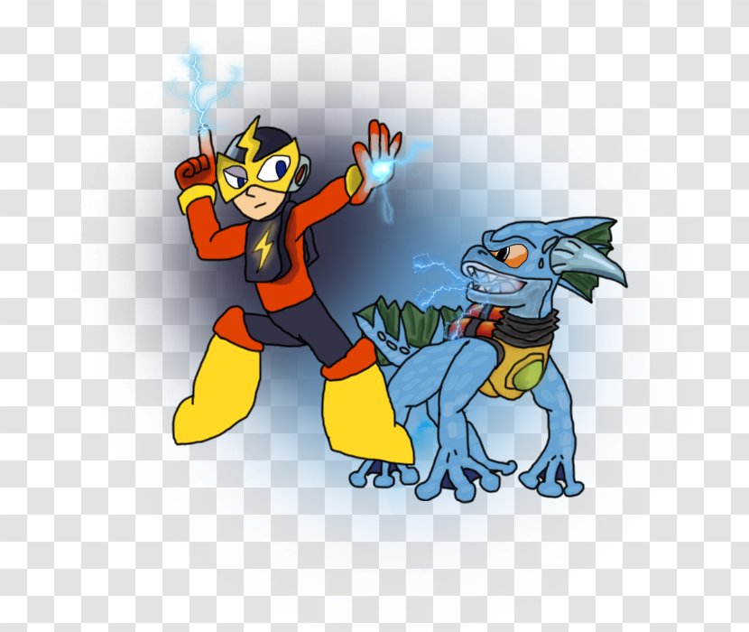 Vertebrate Cartoon Superhero Legendary Creature - Zap Transparent PNG