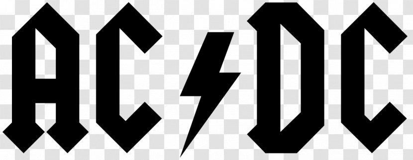 AC/DC Logo Decal Hard Rock - Cartoon - Highway To Hell Transparent PNG