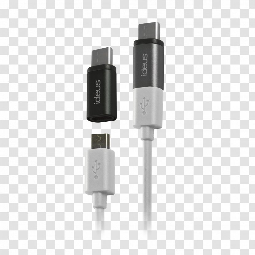 Micro-USB USB-C Adapter Cable - Microusb Transparent PNG