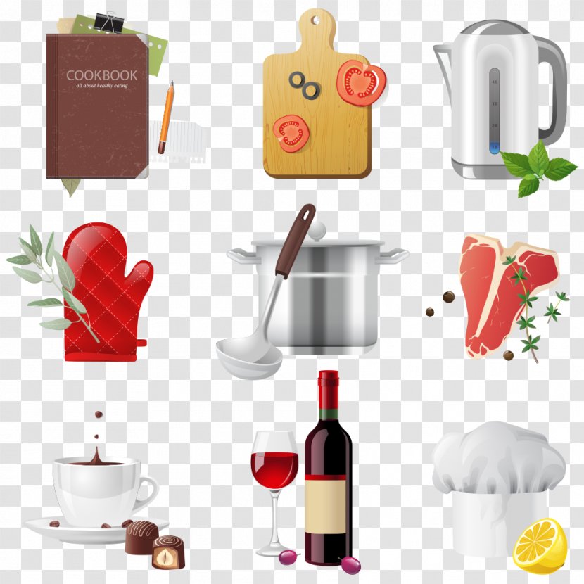 Cooking Kitchen Cookware And Bakeware Icon - Utensil Transparent PNG