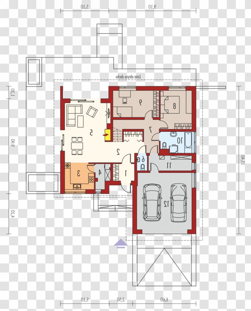 Floor Plan Facade - Property - Design Transparent PNG