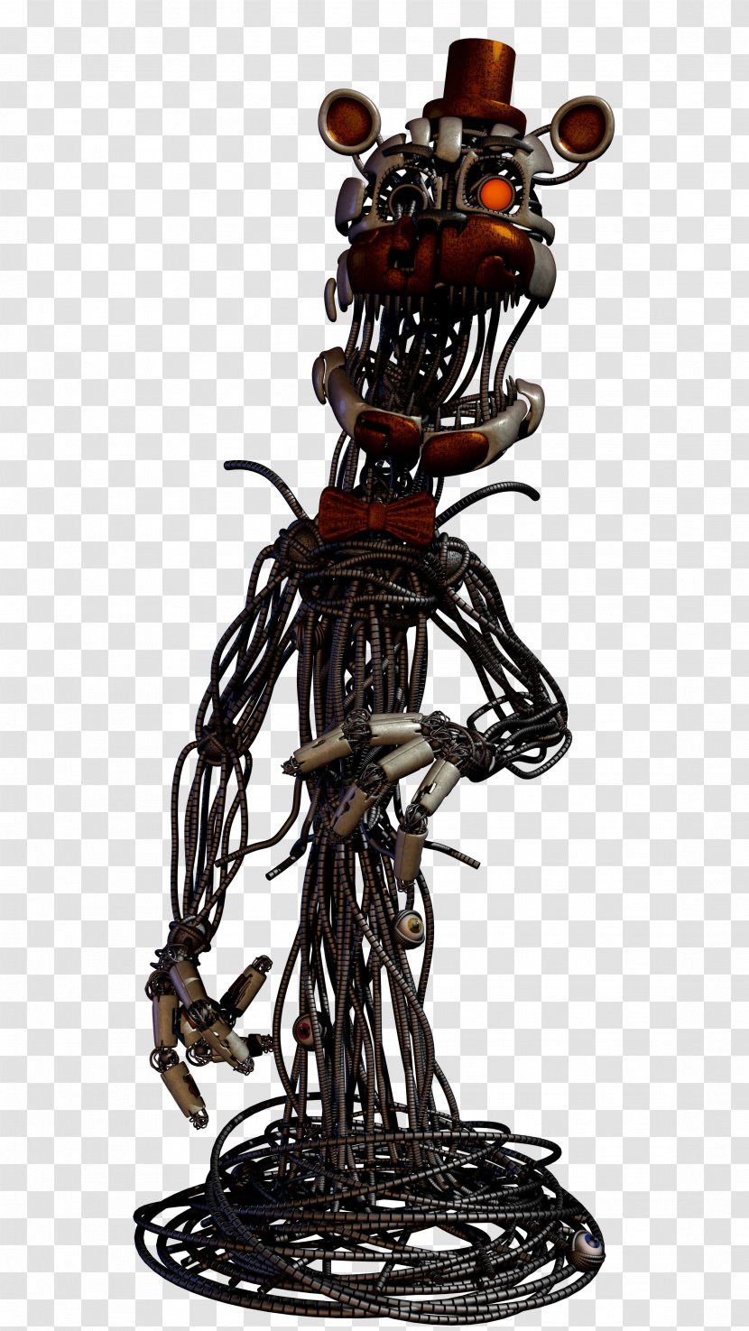 Ultimate Custom Night Sculpture - Jump Scare - Metal Nonbuilding Structure Transparent PNG