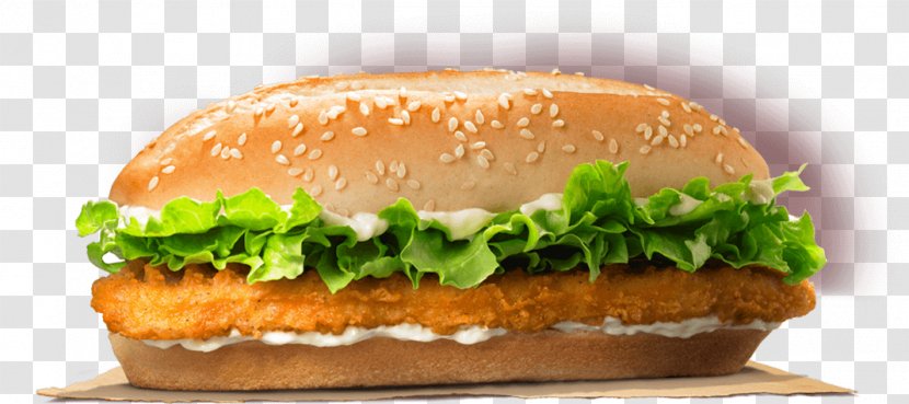 Chicken Fingers Hamburger Burger King Specialty Sandwiches Nugget - Veggie Transparent PNG