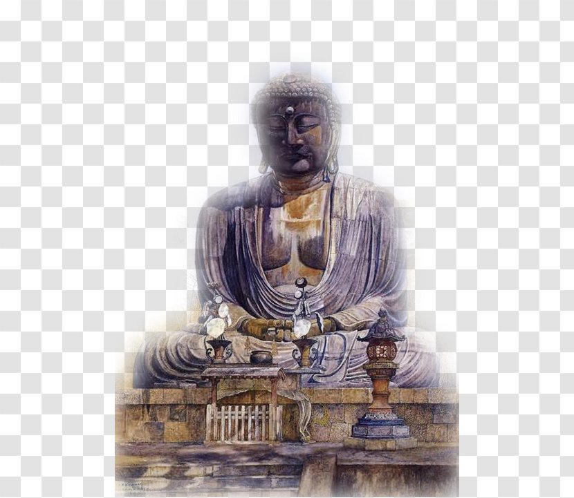 Painting Kamakura Period Art 19th Century - Gautama Buddha - PARADİSE Transparent PNG