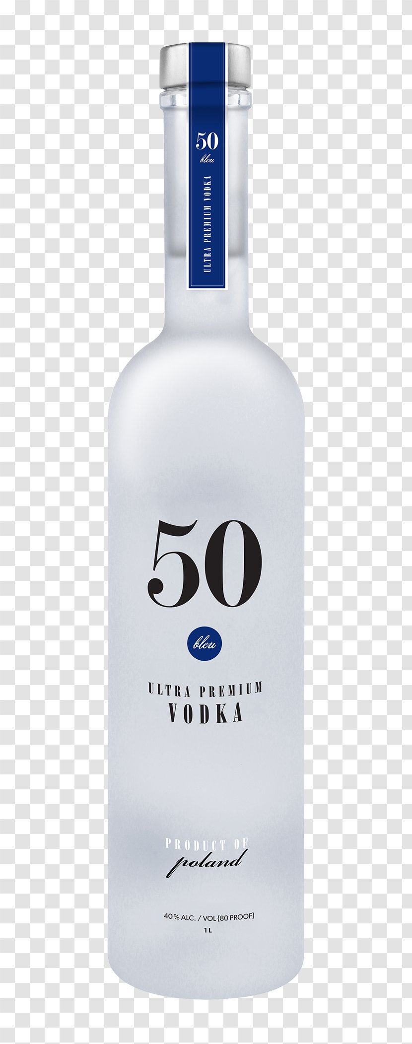 Vodka Distilled Beverage Liqueur Alcohol Proof Blue - Water Transparent PNG