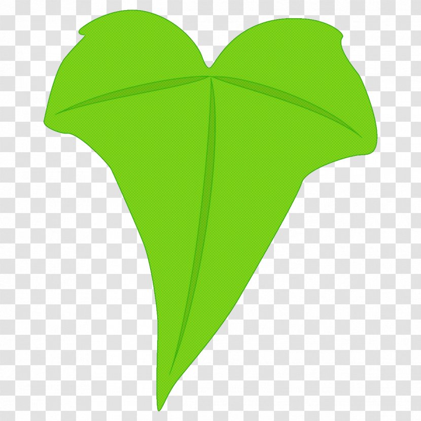 Leaf Green Plant Symbol Heart - Logo Transparent PNG