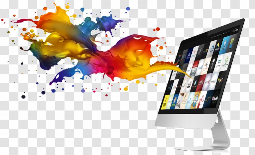 Web Development Colour Hub Design Graphic - Media - Creative Advertising Transparent PNG