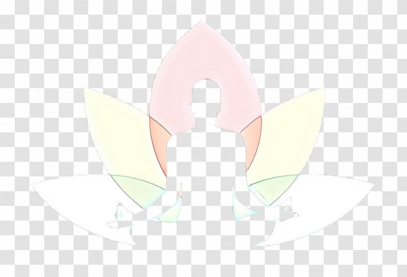 White Fictional Character Animation Clip Art Logo - Symmetry Petal Transparent PNG