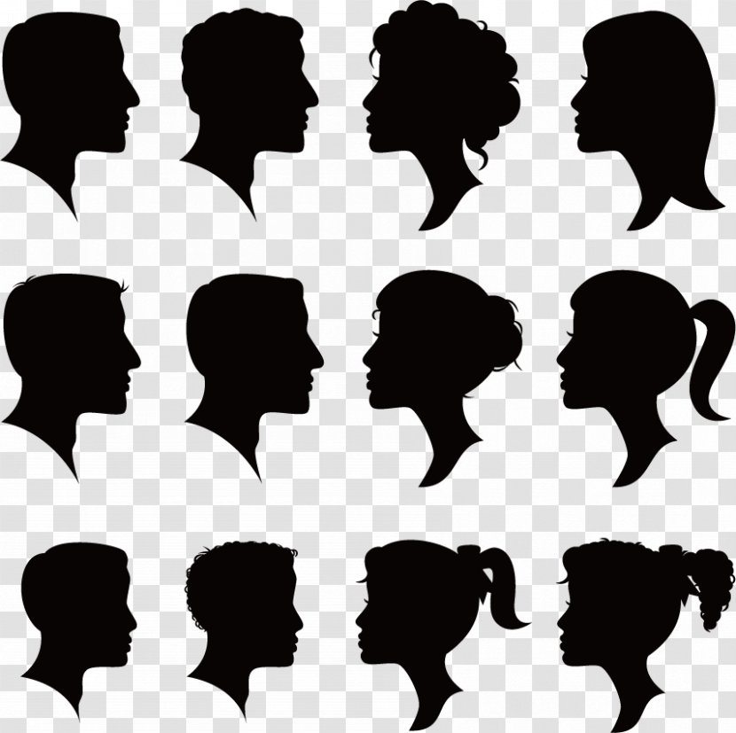 Silhouette Woman Royalty-free Clip Art - Human - Creative Figures Transparent PNG