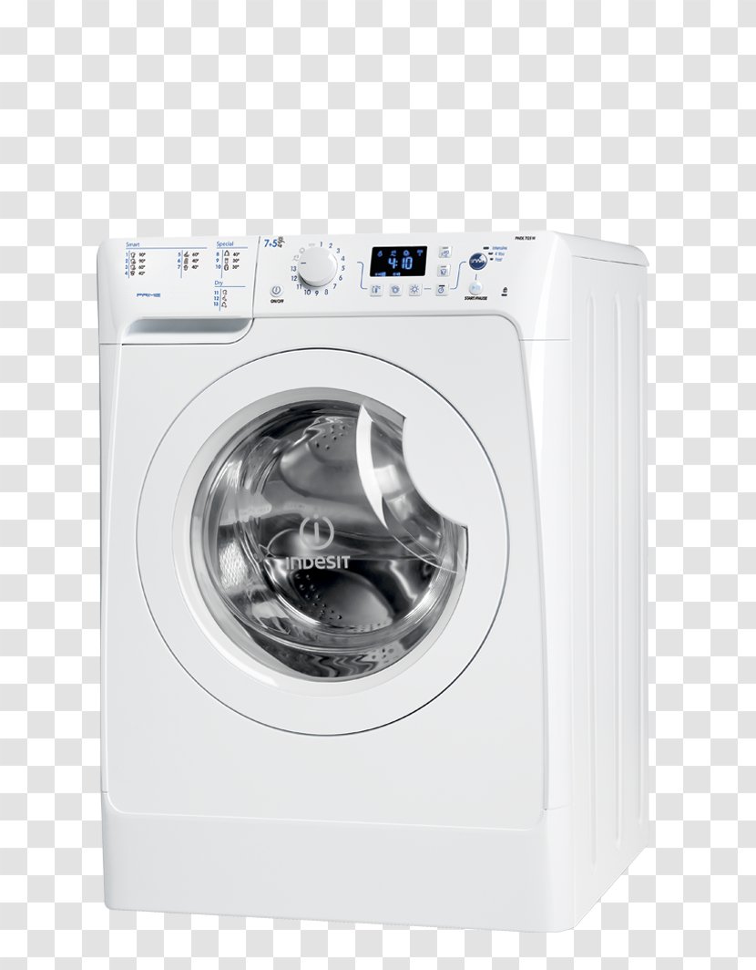 Washing Machines Indesit Co. Clothes Dryer Home Appliance Lave Linge Hublot Haier HW80-14829 - Laundry Transparent PNG
