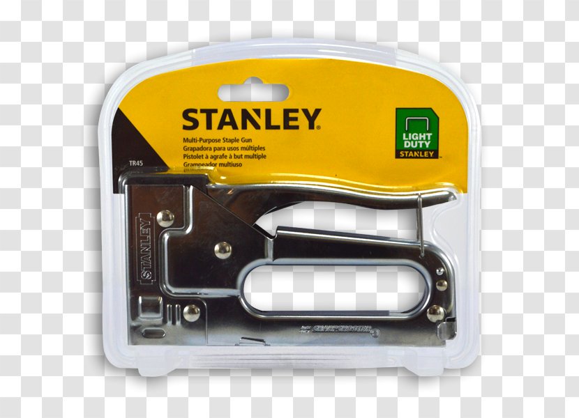 Stanley Hand Tools Stapler TR110 Heavy Duty Staple Gun TR45 - Hardware Accessory - Nail Transparent PNG