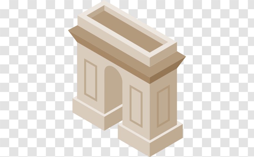 Facade Column Rectangle - Arc De Triomphe Transparent PNG