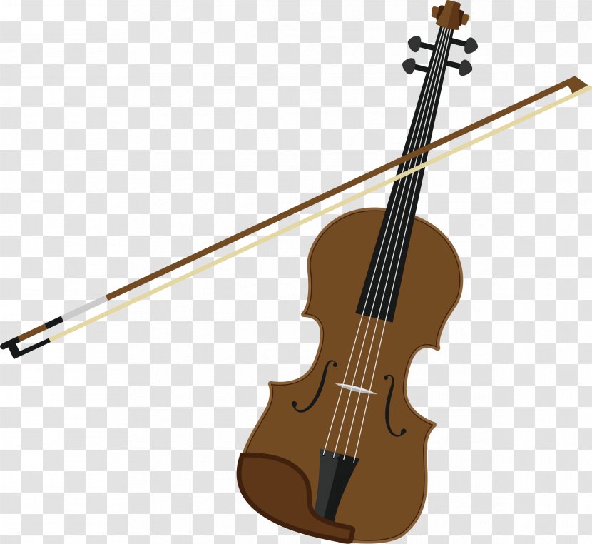 Violin Musical Instruments Cello Double Bass String - Tree Transparent PNG